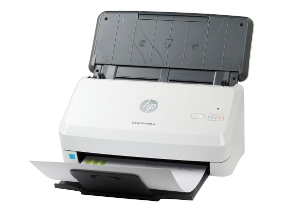 HP Scanjet Pro 3000 s4 Alimentation papier de scanner 600 x 600 DPI A4 Noir, Blanc