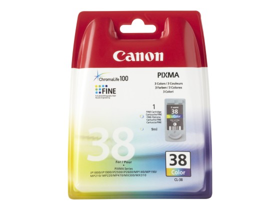 Canon CL-38 C/M/Y Colour Ink Cartridge