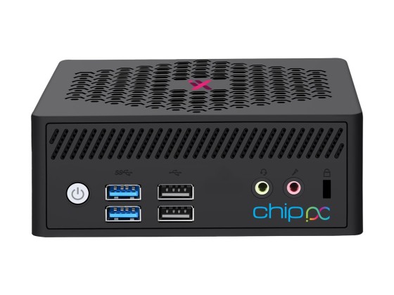 Chip PC iX PC LIX1288W - Client léger - mini PC 1 x Celeron N5105 / jusqu'à 2.9 GHz - RAM 8 Go - SSD 128 Go - UHD Graphics - Gigabit Ethernet, Bluetooth 5.2, IEEE 802.11ax (Wi-Fi 6E) - Chip PC Thinx - moniteur : aucun