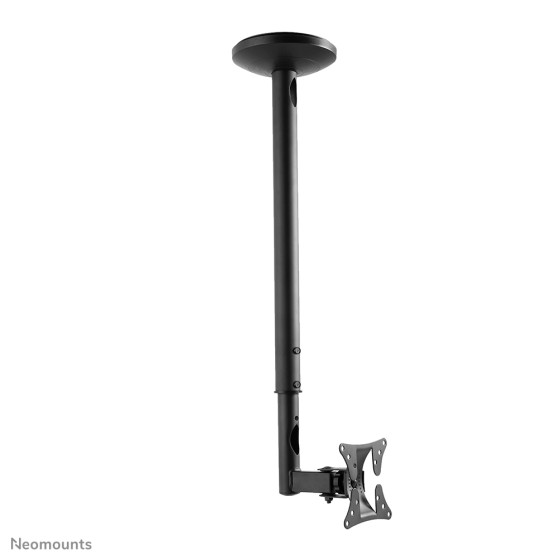 NEOMOUNTS FPMA-C050BLACK Support de plafond pour écran de 10-30p - h 60-85 cm
