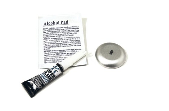 Kensington Security Slot Adapter Kit - Kit de sécurité - gris