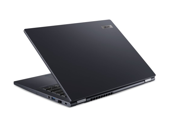 Acer TravelMate P4 14 TMP414-53-G2-TCO - Conception de charnière à 180 degrés - Intel Core 7 - 150U / jusqu'à 5.4 GHz - Win 11 Pro - Intel Graphics - 16 Go RAM - 512 Go SSD NVMe - 14" 1920 x 1200 - Gigabit Ethernet - Wi-Fi 6E, Bluetooth - bleu ardoise - c