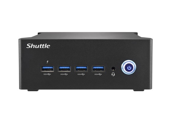 Shuttle XPC nano NA10H7 - Barebone - mini PC 1 x Ryzen 7 8845HS / jusqu'à 5.1 GHz - RAM 0 Go - Radeon 780M - Gigabit Ethernet