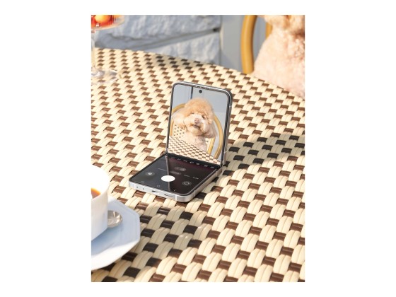 Samsung Galaxy Z Flip6 - Enterprise Edition - 5G smartphone - double SIM - RAM 12 Go / Mémoire interne 256 Go - écran OEL - 6.7" - 2640 x 1080 pixels (120 Hz) - 2x caméras arrière 50 MP, 12 MP - front camera 10 MP - ombre argentée