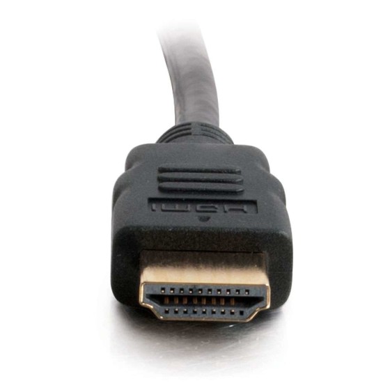 C2G Câble HDMI 4K 15 pieds avec Ethernet - Câble HDMI haute vitesse - M/M - Câble HDMI avec Ethernet - HDMI mâle pour HDMI mâle - 4.57 m - blindé - noir