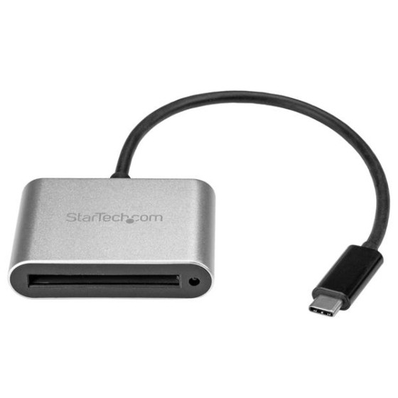 StarTech.com Lecteur carte CFast 2.0 - USB C - Lecteur enregistreur de cartes mémoire USB 3.0 - Adaptateur USB Cfast - Alimenté par USB - Lecteur de carte (CF II) - USB-C 3.0