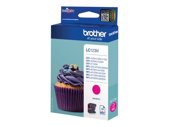 Brother LC123M - Cartouche d'encre originale – Magenta