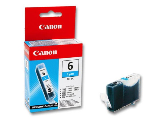 Canon Cartouche d'encre cyan BCI-6C