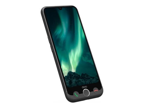 DORO Aurora A30 - 4G smartphone - double SIM - RAM 6 Go / Mémoire interne 128 Go - microSD slot - Écran LCD - 6.1" - 1560 x 720 pixels (60 Hz) - rear camera 50 MP - front camera 5 MP