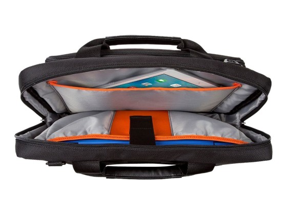 Targus TBT913EU sacoche d'ordinateurs portables 35,6 cm (14") Malette Noir, Gris