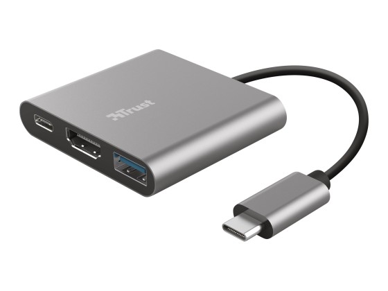 TRUST DALYX 3in1 USB-C Adapter
