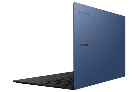 Samsung Galaxy Chromebook Plus - Intel Core 5 - 120U / jusqu'à 5 GHz - Chrome OS - Intel Graphics - 8 Go RAM - 256 Go SSD eUFS - 15.6" AMOLED 1920 x 1080 (Full HD) - Bluetooth, Wi-Fi 6E - bleu neptune