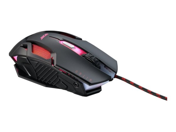 Acer Nitro NMW200 - Retail Pack - souris - ergonomique - optique - 6 boutons - filaire - USB - noir