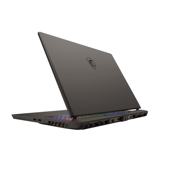 MSI Vector 17 HX AI A2XWIG-010FR Intel Core Ultra 9 275HX Ordinateur portable 43,2 cm (17") Quad HD+ 32 Go DDR5-SDRAM 2 To SSD NVIDIA GeForce RTX 5080 Wi-Fi 7 (802.11be) Windows 11 Home Gris