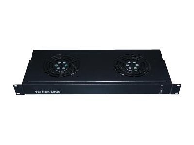 MCL - Rack de ventilation 19'' - 2 ventilateurs - Noir
