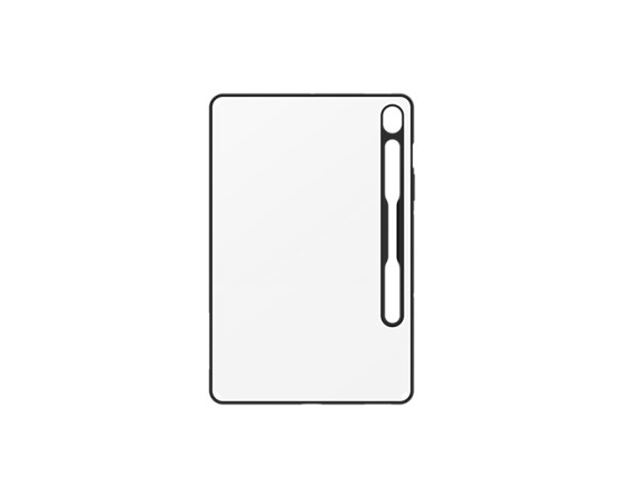 SAMSUNG Back cover with reinforced edges Transparent