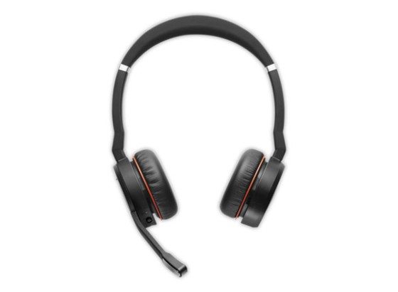 1 Casque téléphonique JABRA - Evolve 75 SE DUO MS USB - 2 écouteurs