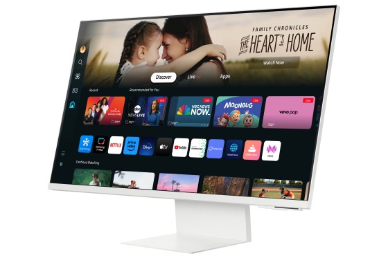 SAMSUNG LS32DM801UUXEN 32p UHD VA 60Hz Smart Monitor M8 4ms White HDMI