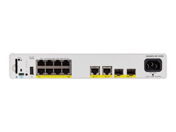 CISCO Catalyst 9000 Compact Switch 8port PoE+ 240W Essentials REMANUFACTURED