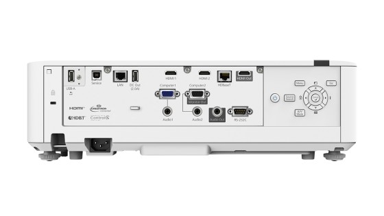 EPSON EB-L630U Projectors 6200Lumens WUXGA Laser HD-BaseT 1.35-2.20 Throw Ratio Lens-Shift 4K Input Wireless Screen-Mirroring HDMI