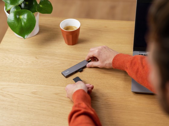 TRUST HALYX Fast USB-C Hubs Card Reader