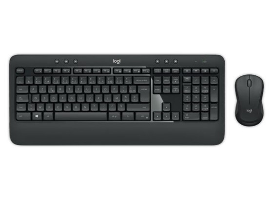 LOGITECH MK540 ADVANCED Wireless Keyboard and Mouse Combo - FRA - CENTRAL