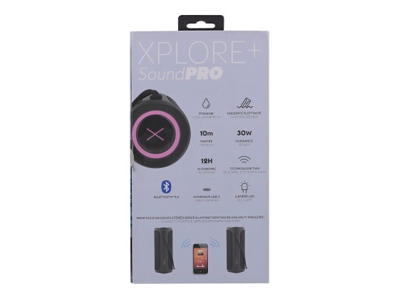 1 Enceinte Bluetooth Waterproof 30W