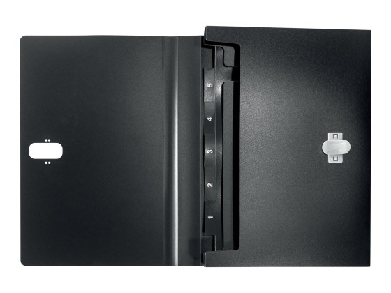1 Trieur extensible Leitz en PP recyclé - 6 compartiments