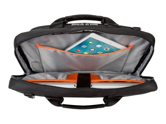 Targus CitySmart 39,6 cm (15.6") Malette Noir, Gris