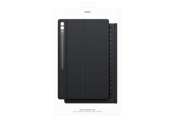 Samsung EF-DX925 - Clavier et étui (couverture de livre) - clé AI - avec pavé tactile - rétroéclairé - sans fil - POGO pin, Bluetooth - noir clavier, noir étui - pour Galaxy Tab S10 Ultra, Tab S9 Ultra