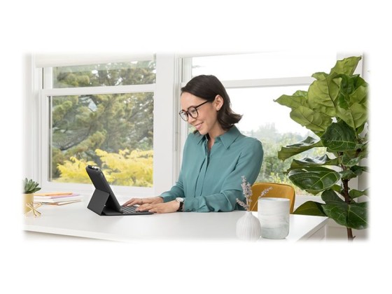LOGITECH Slim Folio for iPad 7th & 8th generation - Graphite - Fra