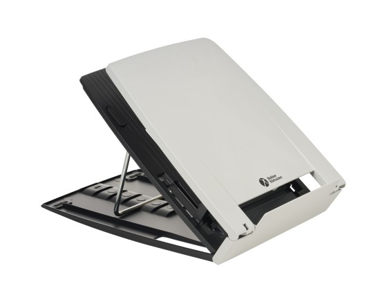 BakkerElkhuizen Ergo-Q 330 Circular Supports de Laptop Noir, Gris 43,2 cm (17")