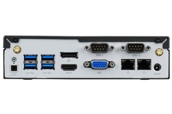 Shuttle XPC slim Barebone DL30N, Intel N100, 1x DDR5, 2x LAN (2x 2.5Gbit), 2xCOM,1xHDMI,1xDP, 1x VGA, fanless, fonctionnement permanent 24/7
