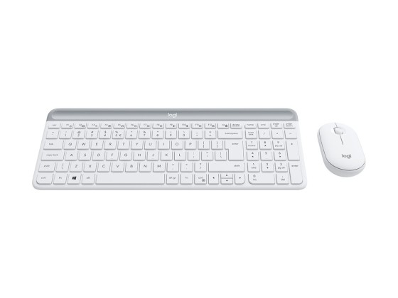 Logitech MK470 clavier Souris incluse Bureau RF sans fil AZERTY Français Blanc