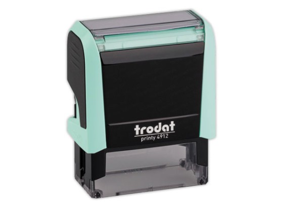1 Tampon TRODAT Printy 5L Maxi 4912 personnalisable - Vert pastel