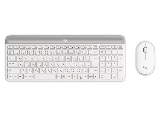 Logitech MK470 clavier Souris incluse Bureau RF sans fil AZERTY Français Blanc