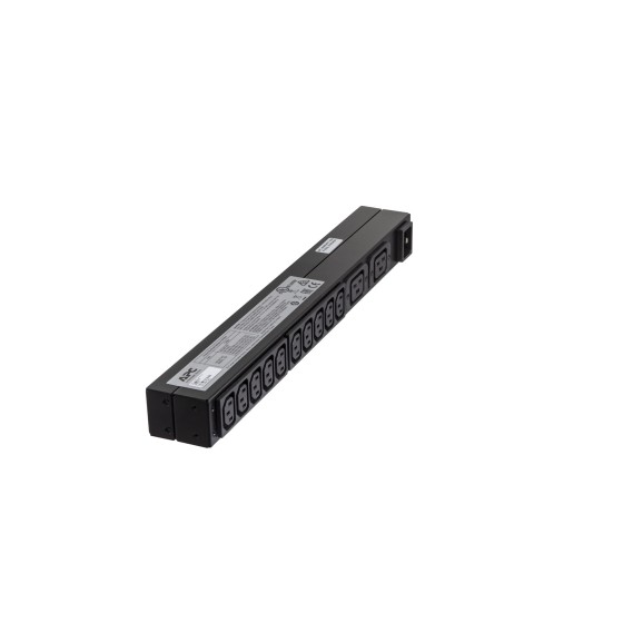 APC BANDEAU DE PRISES BASIQUES -IEC C20 EN ENTREE 10 SORTIE IEC C13 2 SORTIES IEC 19 - RACK 1U HORYSONTAL