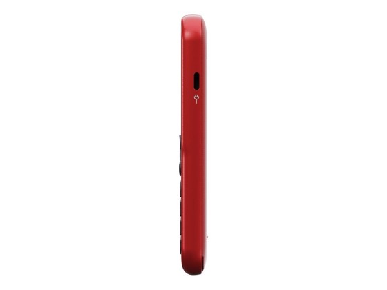 DORO Leva L10 - 4G téléphone de service - RAM 64 Mo / Mémoire interne 128 Mo - microSD slot - écran LCD (TFT) - 320 x 240 pixels (60 Hz) - rear camera 2 MP - rouge