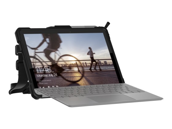 UAG Case for Microsoft Surface Go 3/Go 2/Go [10.5-inch] w/ Handstrap - Plasma Ice - Coque de protection pour tablette - robuste - caoutchouc - glacé - pour Microsoft Surface Go, Go 2, Go 3, Go 4