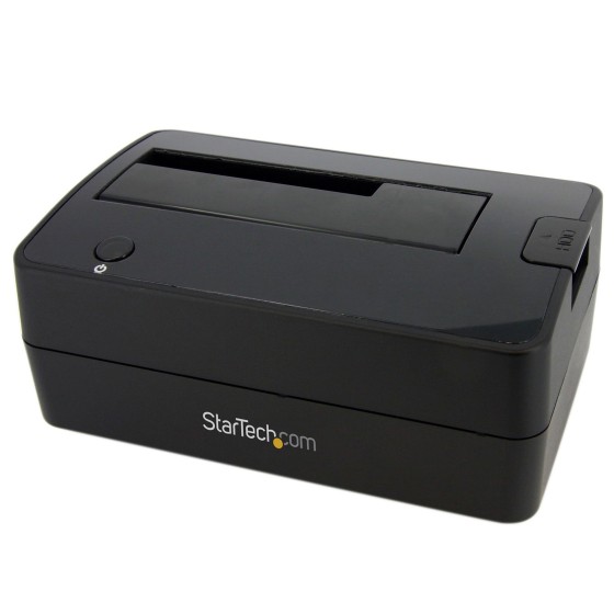 StarTech.com Station d'accueil pour Disque Dur SATA / SSD 2,5" ou 3,5" avec USB 3.0 - Station d'accueil HDD - baies : 1 - 2.5", 3.5" - SATA 3Gb/s - USB 3.0 - noir - pour P/N: PEXUSB3S24, PEXUSB3S44V, SVA12M2NEUA, SVA12M5NA, USBDUP15, USBDUPE115, USBDUPE17