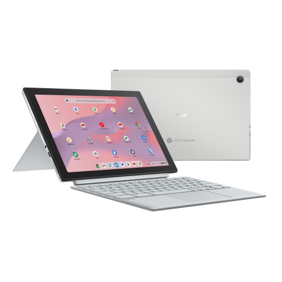 ASUS Chromebook CM30 Detachable CM3001DM2A-R70177 MediaTek Kompanio 520 26,7 cm (10.5") Écran tactile WUXGA 8 Go LPDDR4x-SDRAM 128 Go eMMC Wi-Fi 6 (802.11ax) ChromeOS Argent