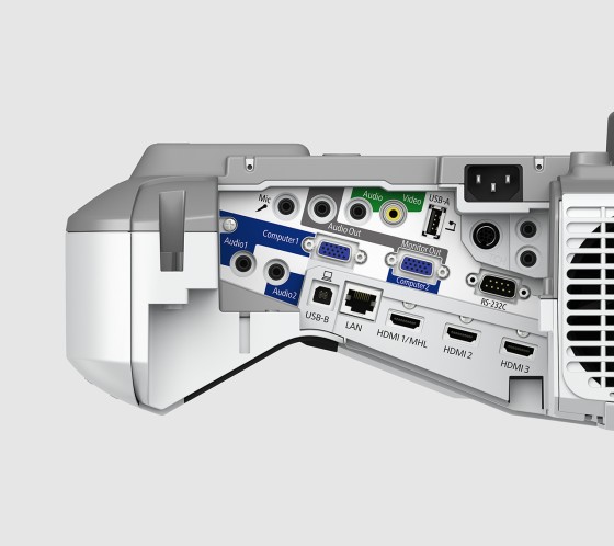 EPSON EB-695Wi 3LCD WXGA interactive ultra short throw projector 1280x800 16:10 3500 lumen 16W speaker