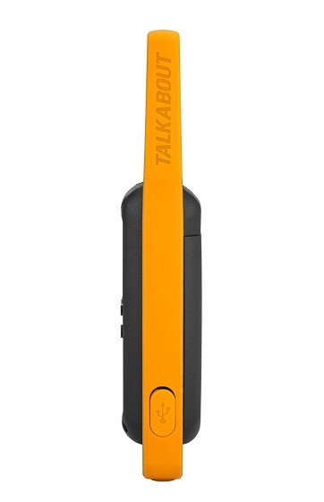 Motorola Talkabout T82 Extreme Quad Pack radio bidirectionnelle 16 canaux Noir, Orange
