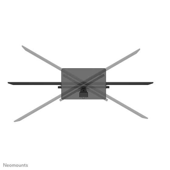 NEOMOUNTS DS45-430BL14 Support de bureau pour écran à poser 32-55p- pivotant
