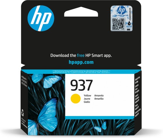 HP 937 Cartouche Encre Authentique Jaune