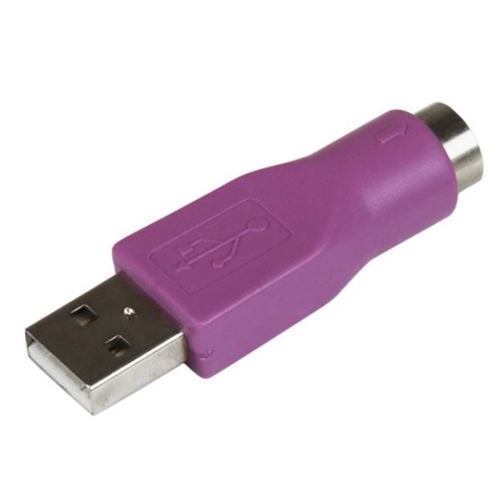 StarTech.com Adaptateur PS/2 vers USB  - Adaptateur de rechange pour clavier - PS2 (F) vers USB A (M) - Adaptateur de clavier - PS/2 (F) pour USB (M)