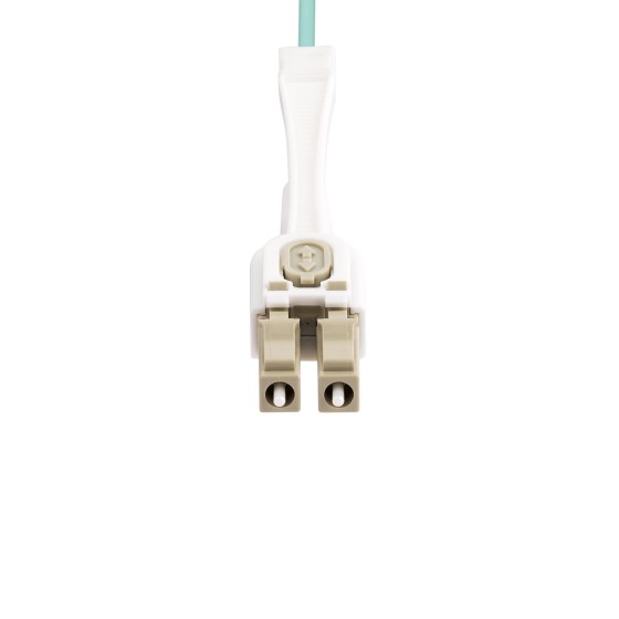 StarTech.com Câble Fibre Optique Multimode LC à LC UPC OM4 de 3m, 50/125 - Cordon de raccordement - LC/UPC multimode (M) pour LC/UPC multimode (M) - 3 m - 2.9 mm - fibre optique - duplex - 50 / 125 microns - OM3/OM4 - sans halogène, débit de transfert de