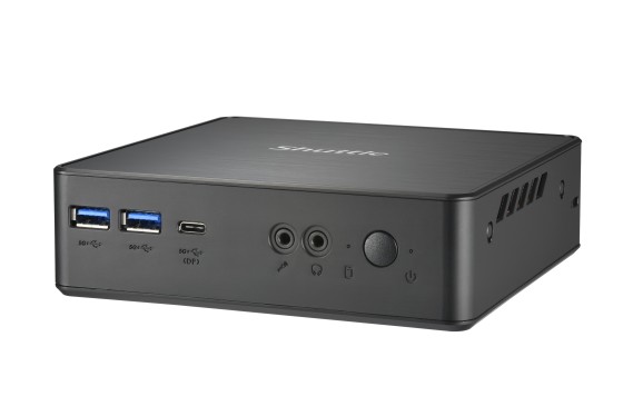 Shuttle XPC nano NC40U7 - Barebone - mini PC 1 x Core i7 1255U / jusqu'à 4.7 GHz - RAM 0 Go - UHD Graphics 620 - Gigabit Ethernet - noir