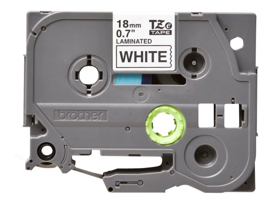 Brother TZE-241 label-making tape Black on white