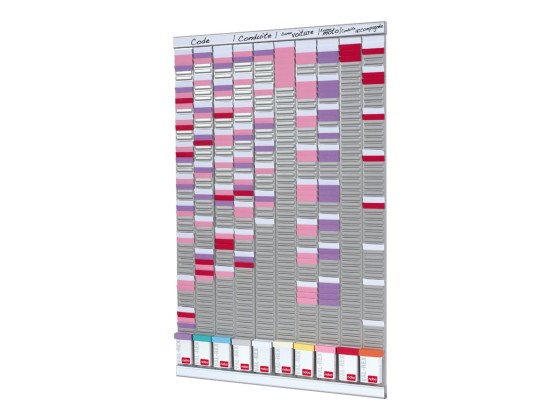 Nobo Kit planning polyvalent 10 colonnes 54 fentes